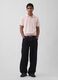 Short-sleeved polo shirt in pure cotton_2