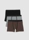Men&rsquo;s multicolour organic stretch cotton midi boxer shorts (3-pack)_4