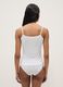 White regular fit tank top_2