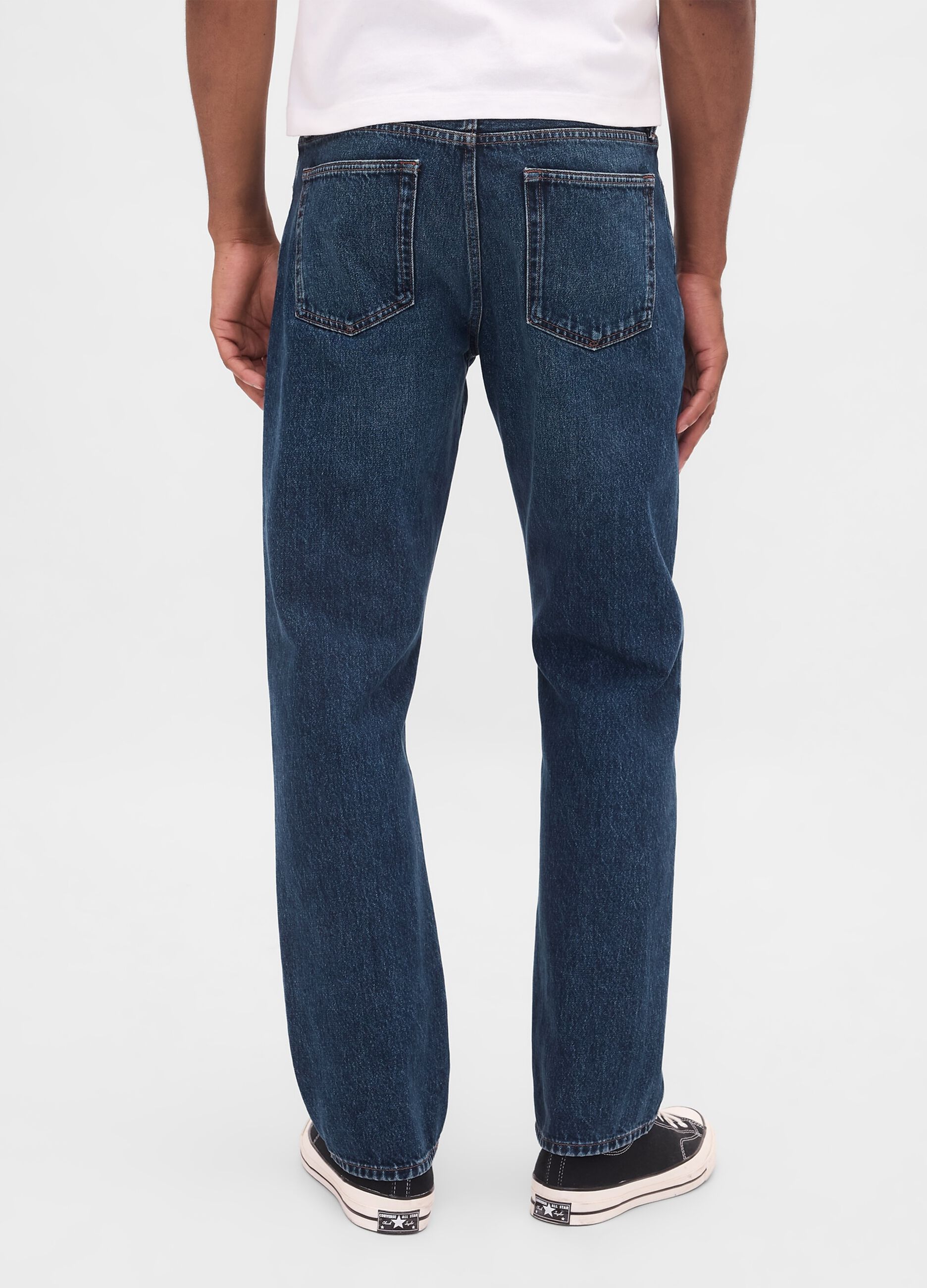 Regular Blue Denim Trousers