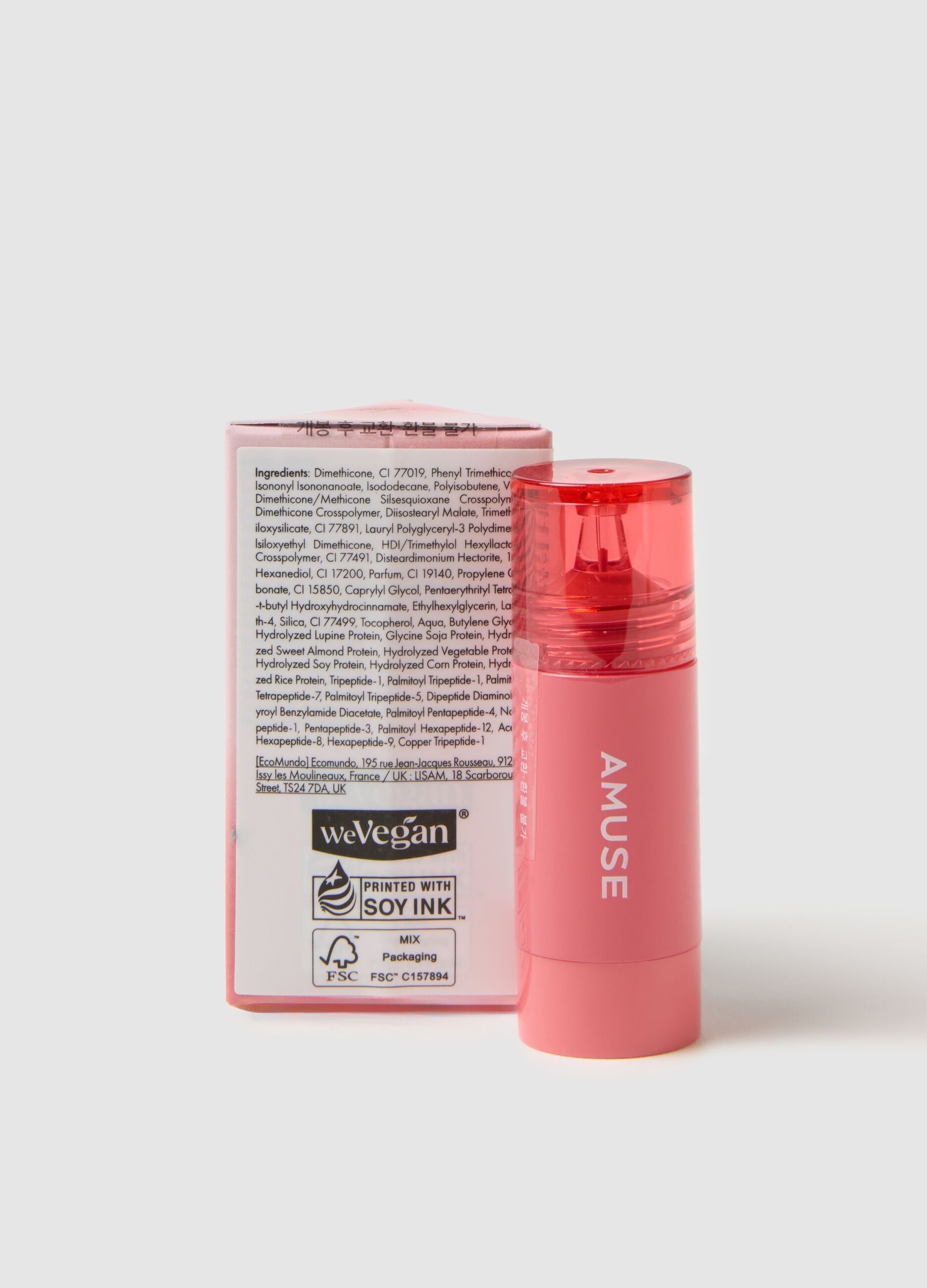 Long-lasting matte liquid blush