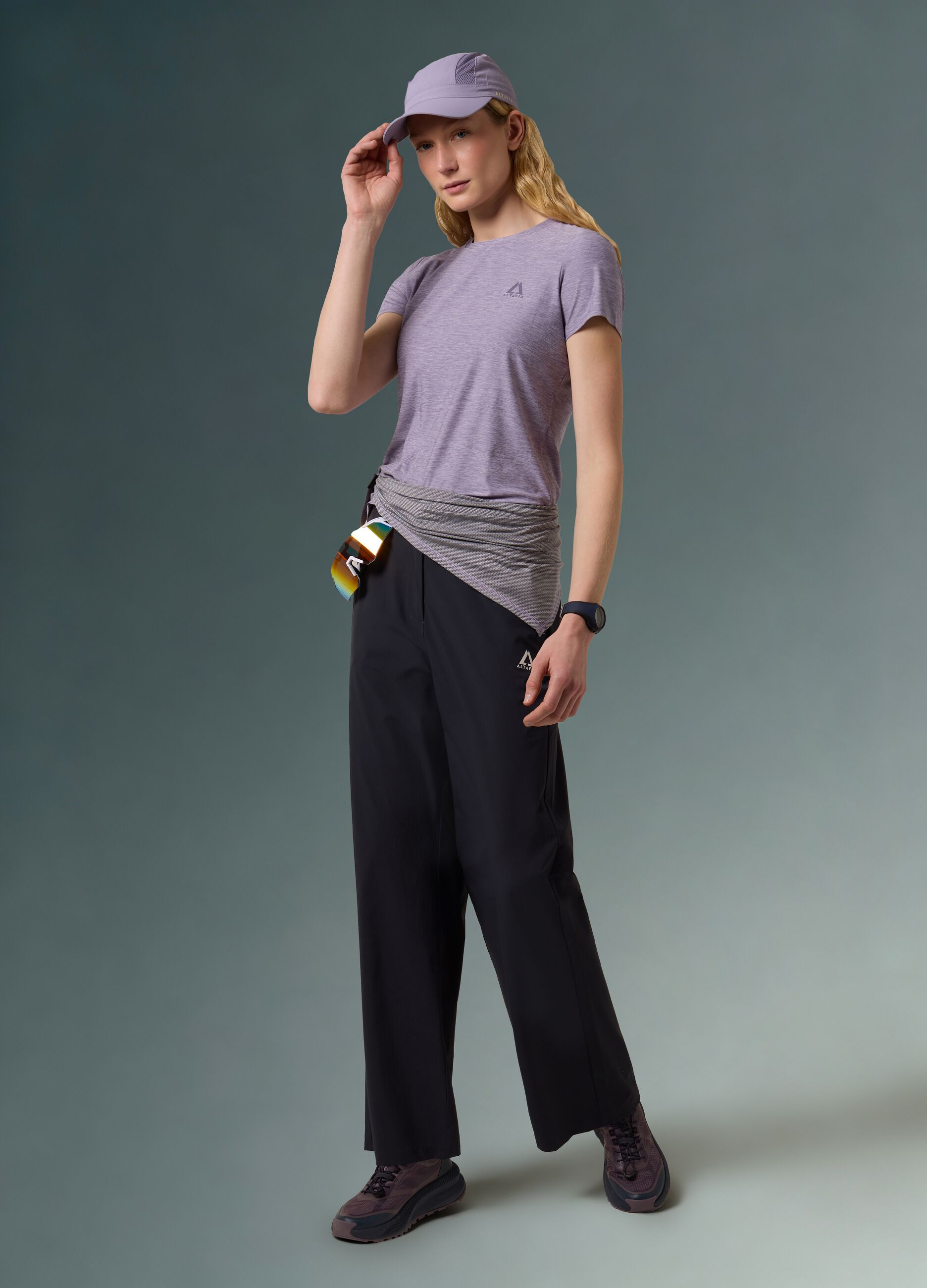 ALTAVIA Technical T-shirt WITH DEBORAH COMPAGNONI