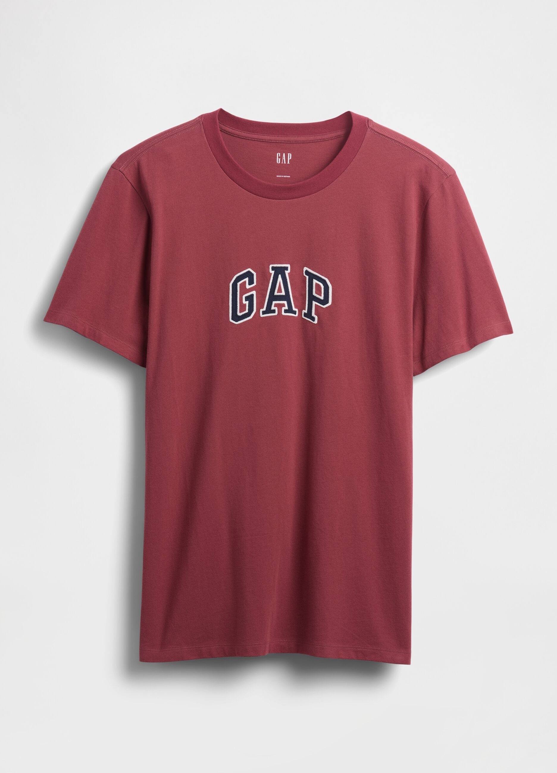Pink cotton t-shirt with logo