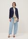Light blue regular fit jacket with pockets_1