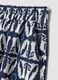 White pure-viscose printed trousers, regular fit_5