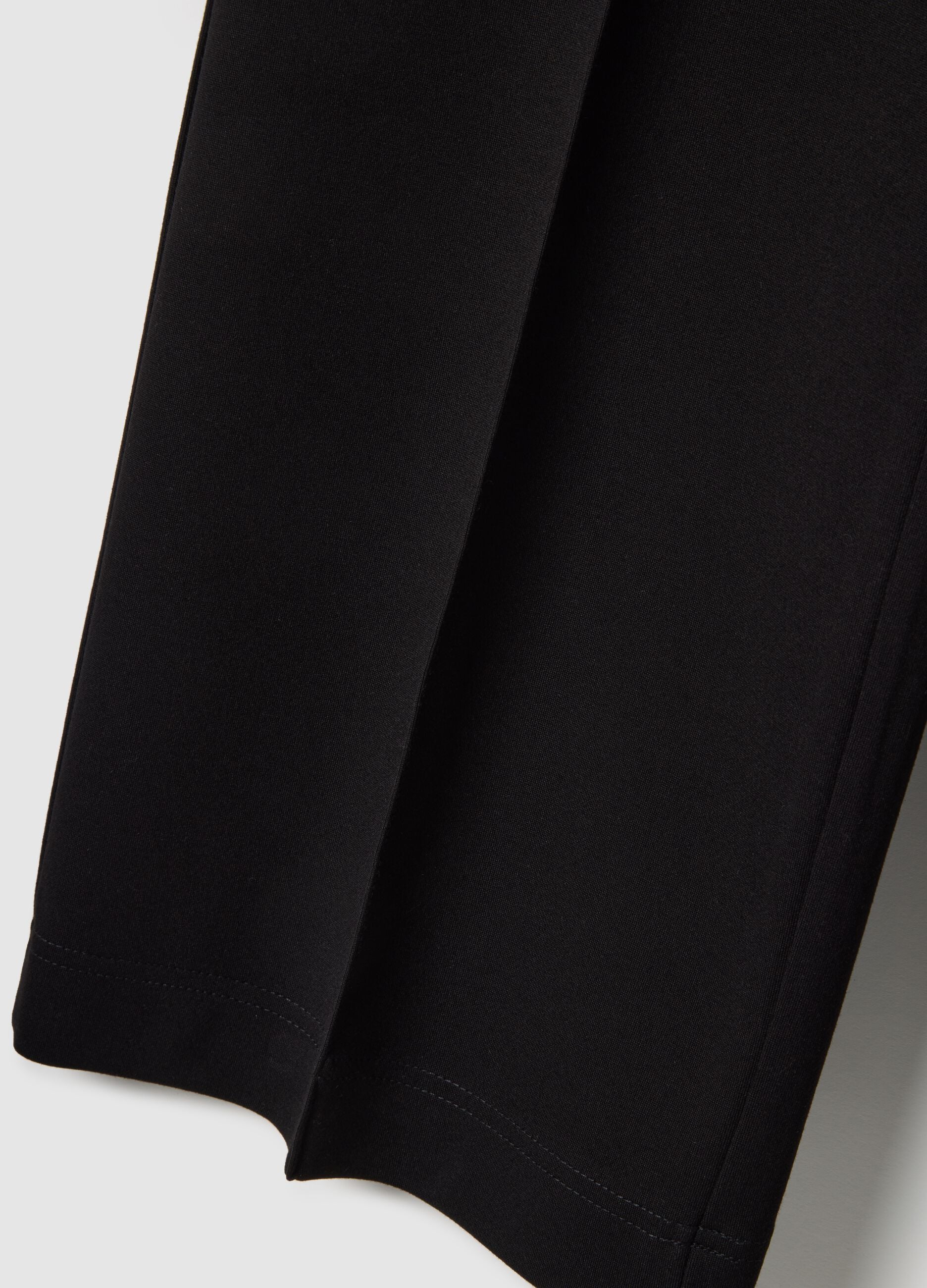 Black Flare Fit Leggings