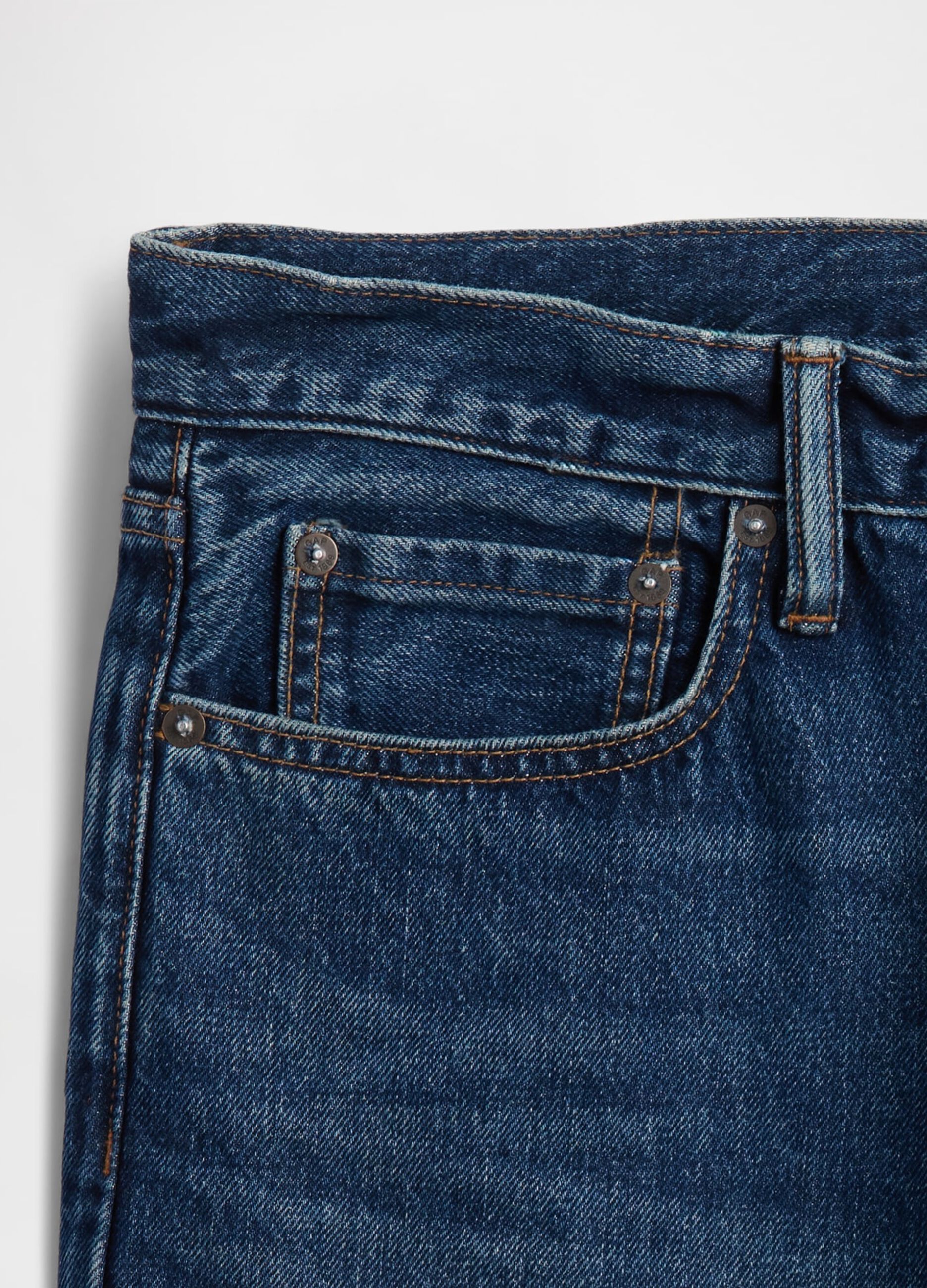 Regular Blue Denim Trousers