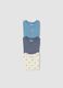Multicolour 3-pack organic cotton bodysuits for baby and toddler_2