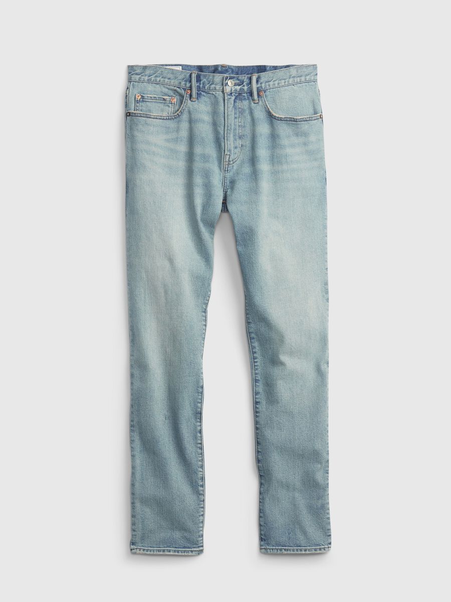 Slim-fit jeans with discolouring_5