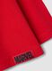 Red long-sleeved pure cotton Spider-Man print T-shirt for boys_3