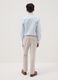 Boys' regular fit beige stretch cotton chinos_2