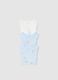 Multicoloured sleeveless pure cotton baby bodysuit pack_3