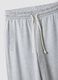 Grey pure cotton joggers, regular fit_5