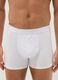 Three-pack of white organic cotton mid-length boxer briefs_1