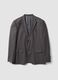 Grey stretch viscose suit with classic lapel_4