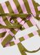 Pure cotton multicolour stripe bag with sturdy handles_2