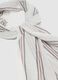 White pure cotton scarf with multicolour stripes_1