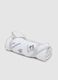 White newborn bathrobe in cotton blend with Disney pattern_2
