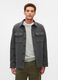 Utility shacket in wool blend_0