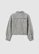 Girls' Grey Pure Cotton Shirt Regular Fit_4