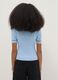 Girl's slim fit striped light blue t-shirt_1