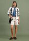 White linen and lyocell blend blazer with contrasting embroidery, regular fit_2