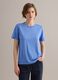 Light blue pure linen regular-fit short-sleeve T-shirt_0