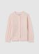 Cardigan in pointelle cotton_0