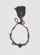 Multicolour pure cotton necklace with charms_0