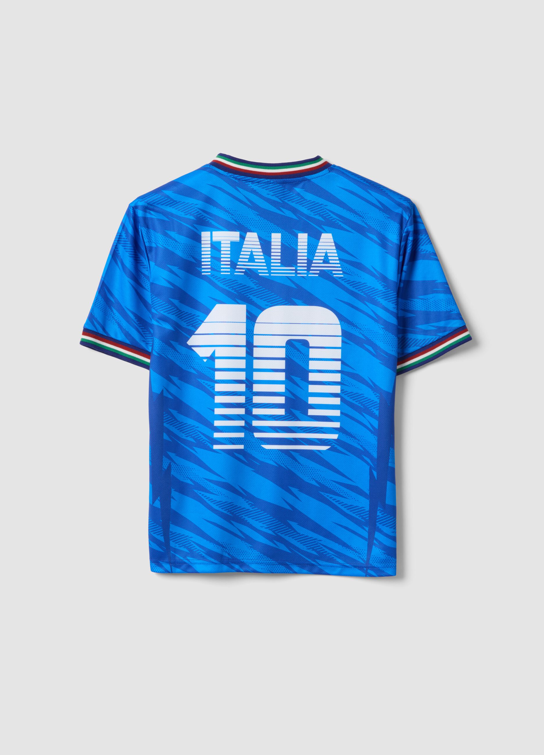 Kids&rsquo; Italy Azzurri short-sleeve T-shirt, oversized fit