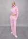 Crop Cargo Zip Hoodie Light Pink_3
