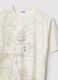 Beige pure cotton regular fit T-shirt with Dragon Ball print_5