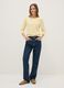 Yellow crew neck jumper regular fit_0