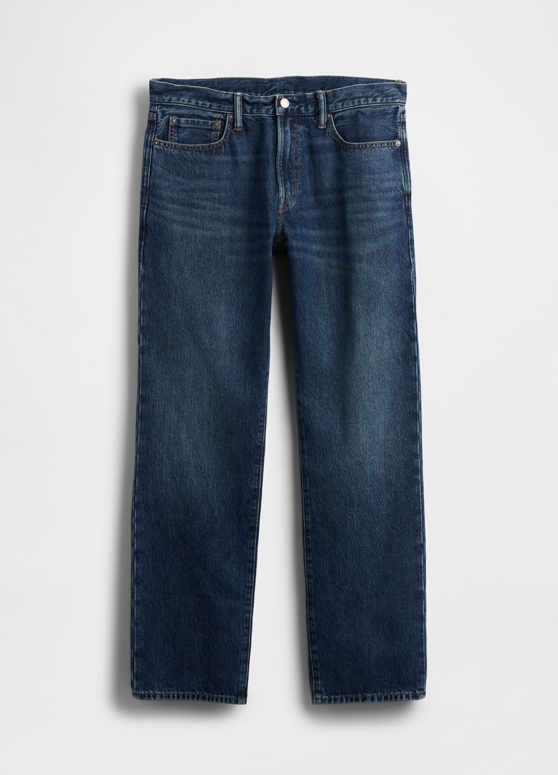 Regular Blue Denim Trousers