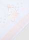 Multicoloured pure cotton crib sheet set for newborn girls_2