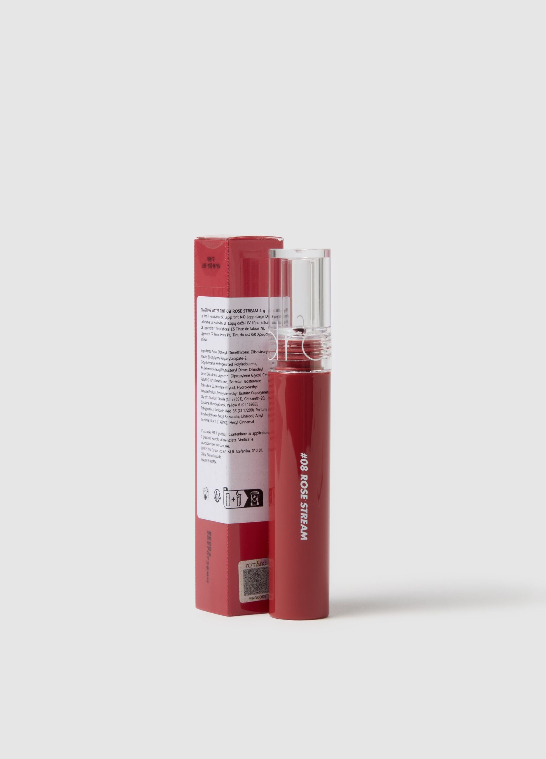 ROM&ND GLASTING WATER TINT 08 ROSE STREAM - Korean make-up