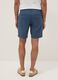 Bermuda chino blu in puro cotone regular fit_2