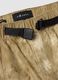 Beige baggy pure cotton Bermuda shorts_5