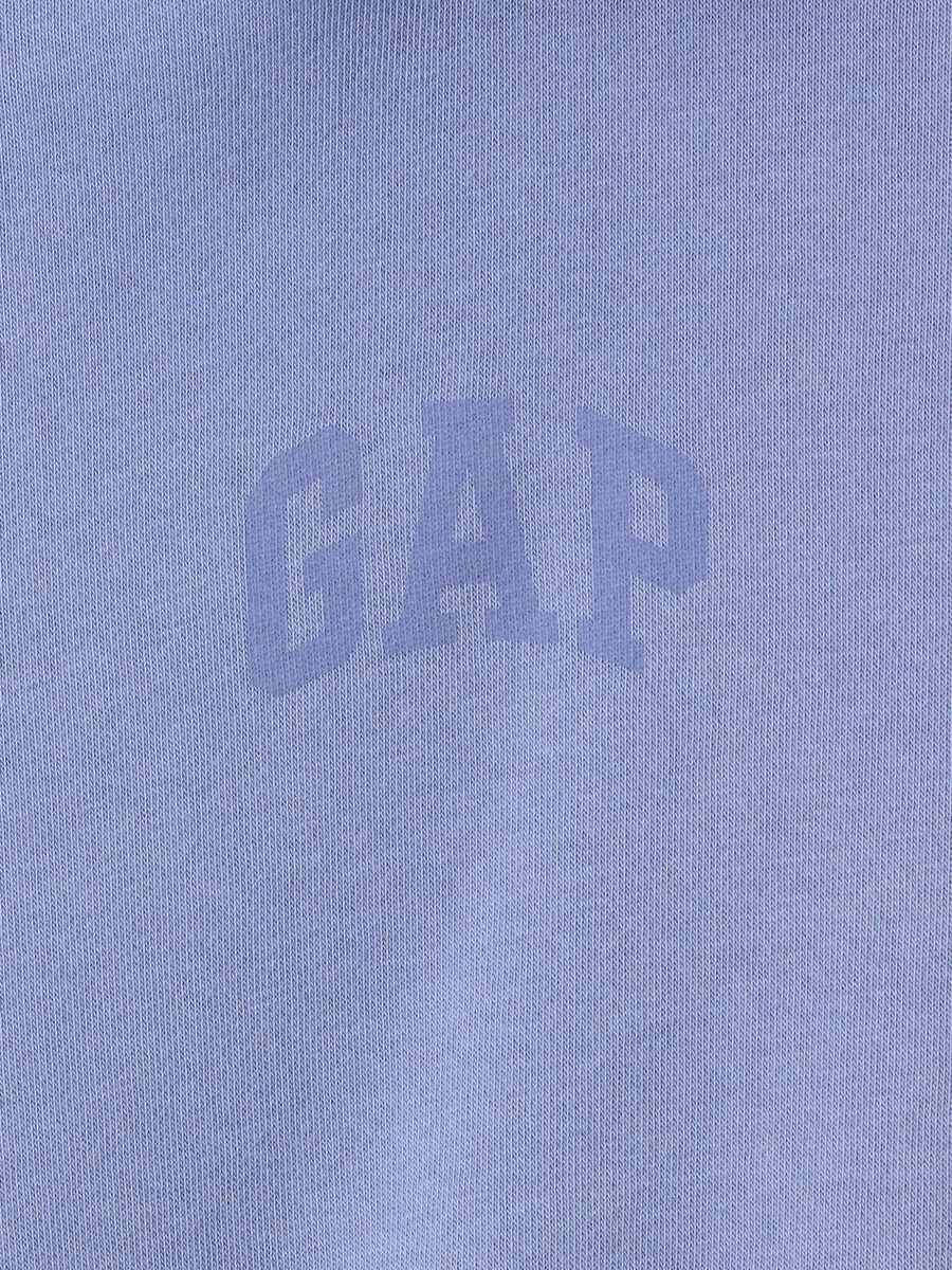 Felpa oversize con cappuccio e logo GAP_4