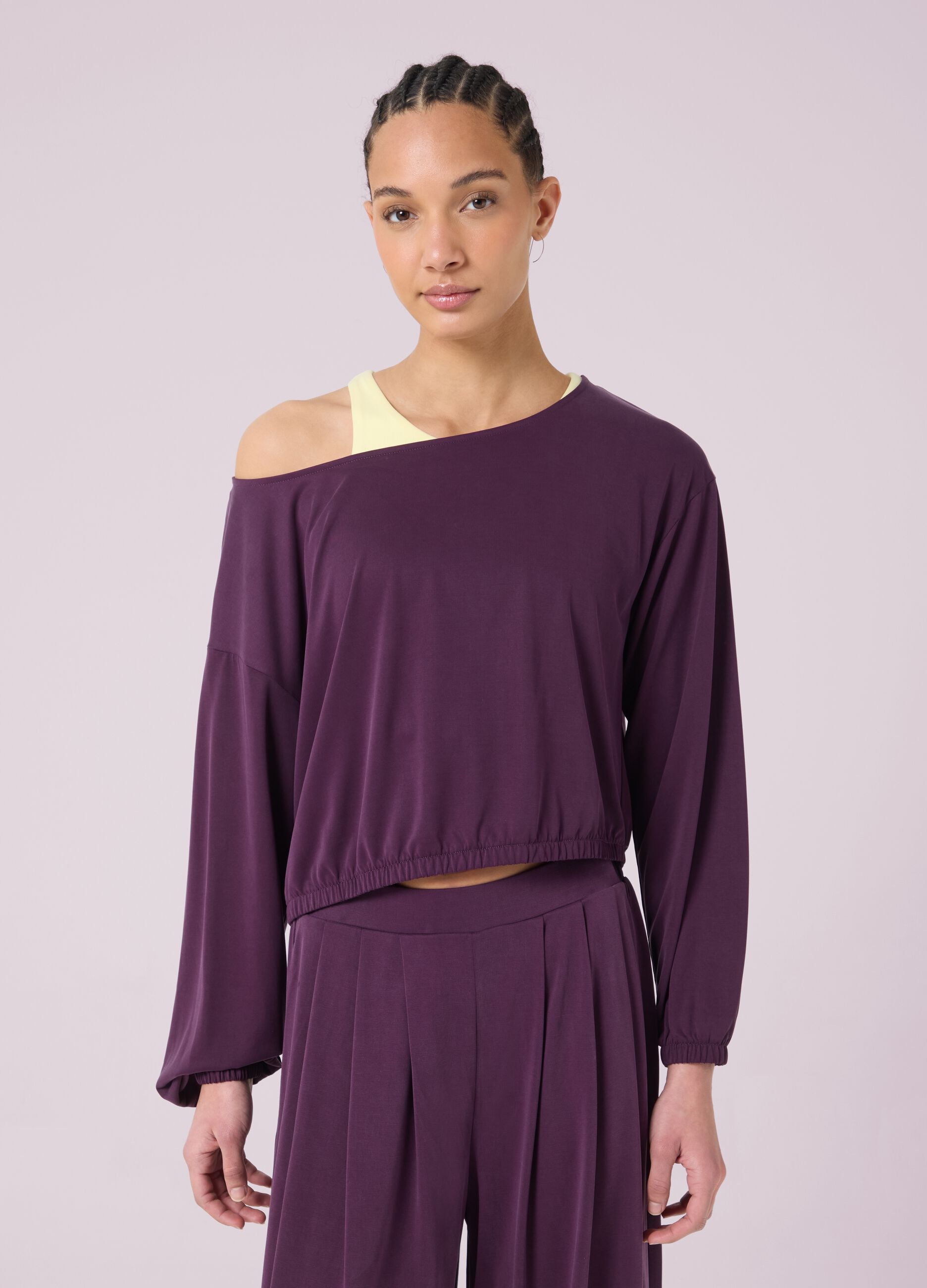 ALTAVIA STUDIO Fluid Crop T-shirt