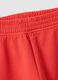 Girls' Orange Cotton Jogger Trousers, Regular Fit_2