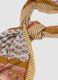 Multicolour pure cotton scarf with floral design_1