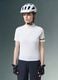 White ALTAVIA BIKE technical stretch T-shirt_1