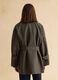 Green cotton blend trench coat with belt, regular fit_3