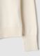 Beige Crew Neck Cardigan Regular Fit_5
