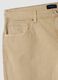 Beige stretch-cotton Bermuda shorts, regular fit_5