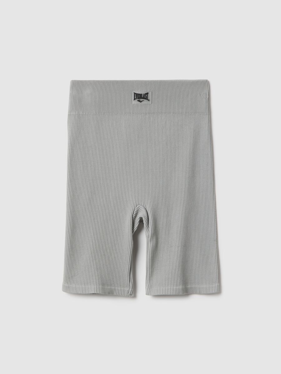Grey Regular Fit Sports Shorts_4