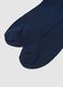 Two-pack of long blue cotton stretch socks_1