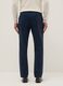 Blue stretch cotton chino trousers in regular fit_2