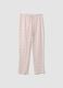 Multicolour pure organic cotton check pyjama trousers_4